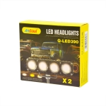 Προβολάκια Μοτοσυκλέτας LED Andowl Q-LED390 22W Σετ 2τμχ