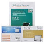 Προβολέας LED Στεγανός Ηλιακός 600W με Τηλεχειριστήριο IP67