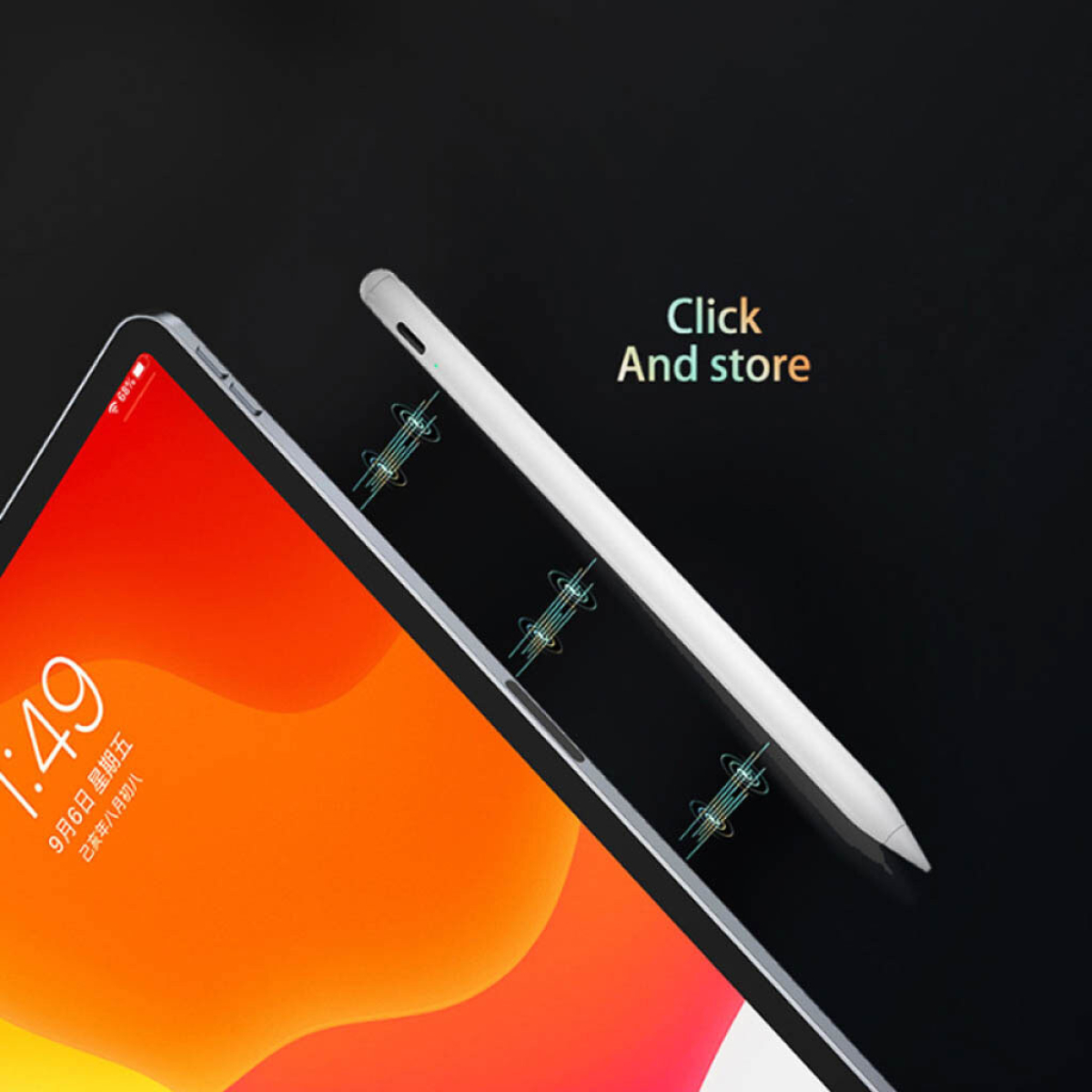 Ψηφιακή Γραφίδα Αφής για iPad με Μαγνητική Προσάρτηση Remax AP01 - Image 3