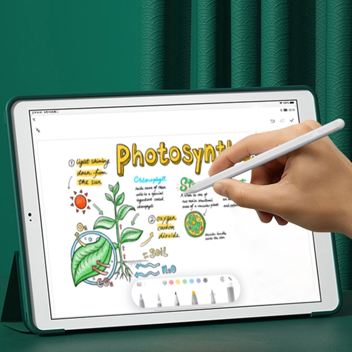 Ψηφιακή Γραφίδα Αφής για iPad με Palm Rejection & Μαγνητική Στήριξη-  JD12 - Image 2