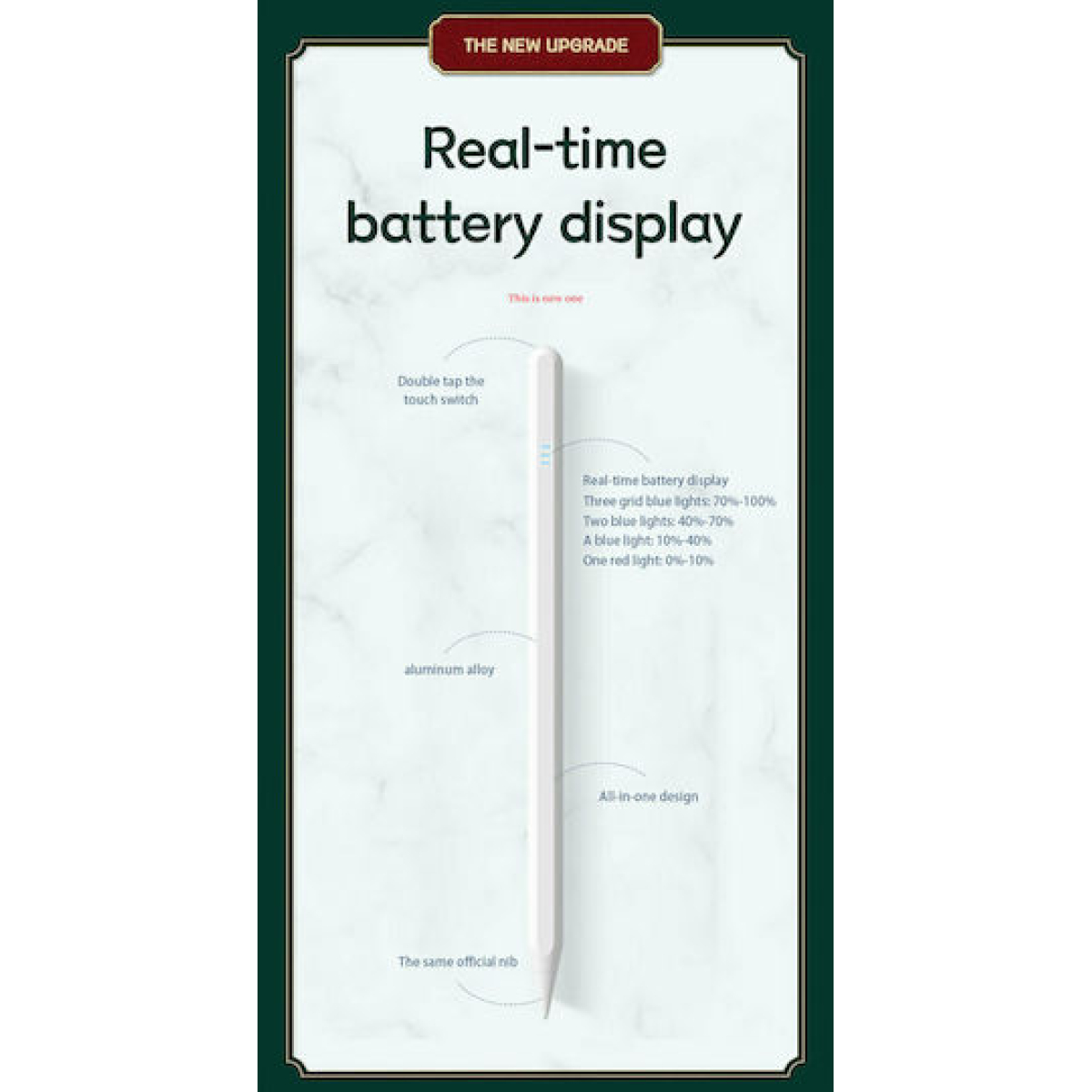 Ψηφιακή Γραφίδα Αφής για iPad με Palm Rejection & Μαγνητική Στήριξη-  JD12 - Image 8