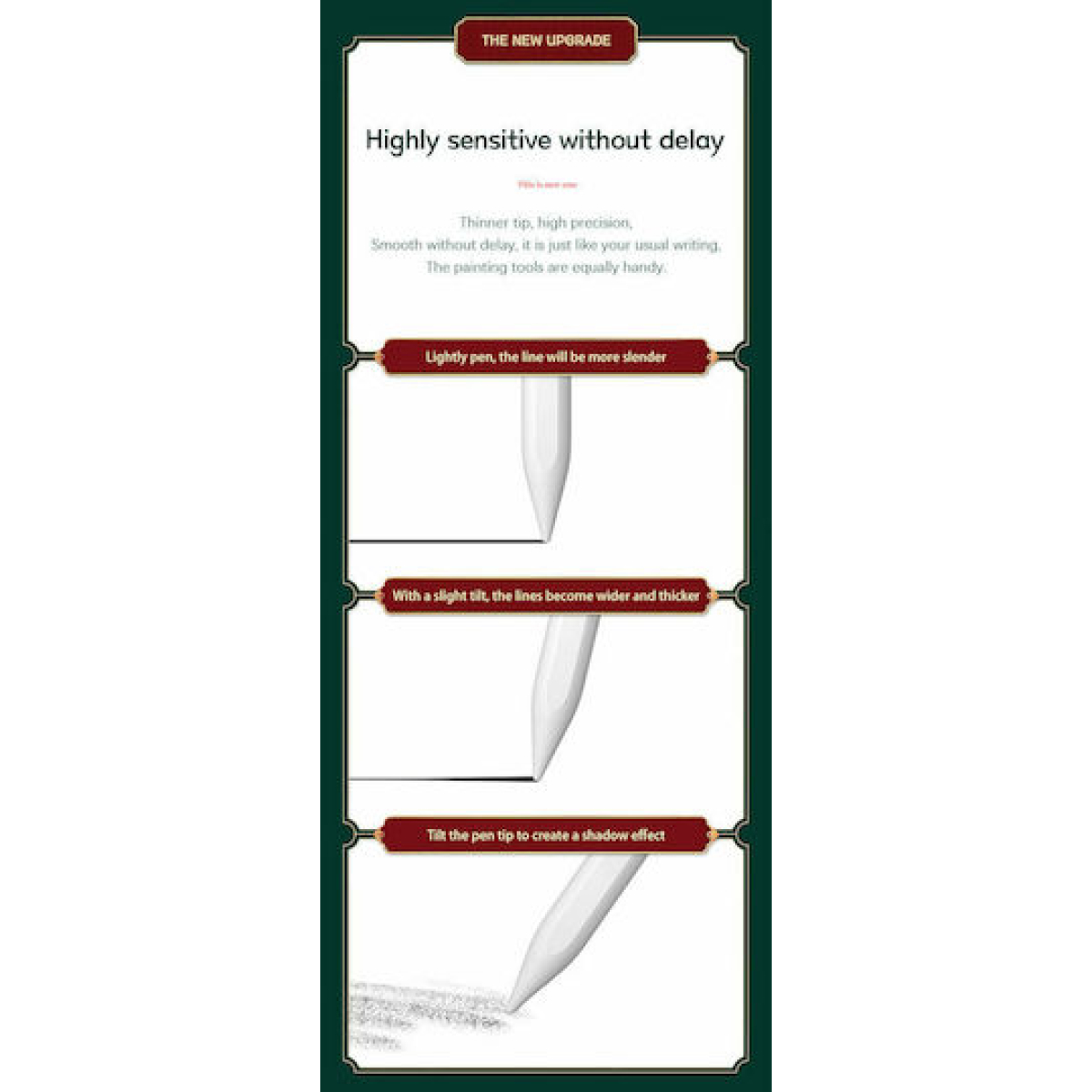 Ψηφιακή Γραφίδα Αφής για iPad με Palm Rejection & Μαγνητική Στήριξη-  JD12 - Image 6