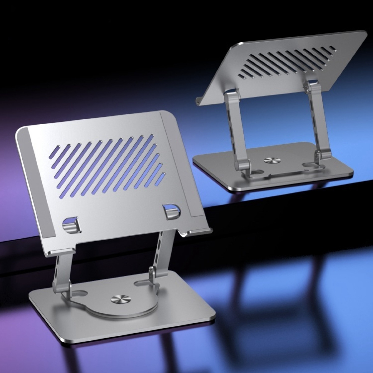 Πτυσσόμενη Βάση Laptop & Tablet Ρυθμιζόμενη με Περιστροφή 360° J25 - Image 7