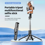 Selfie Stick 3 σε 1 με Τρίποδο, Ασύρματο Χειριστήριο και Περιστροφή 360° C18 - Image 2