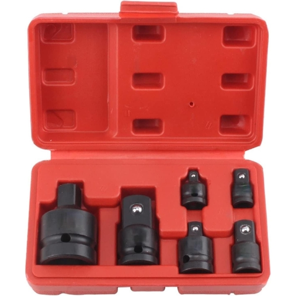 Σετ Αντάπτορες για Καρυδάκια 1/4″, 3/8″, 1/2″ & 3/4″ 6 Τεμαχίων