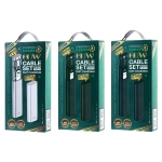 Σετ Καλωδίων Φόρτισης 4 σε 1 USB & Type-C έως 60W Remax RC-C011 - Image 3