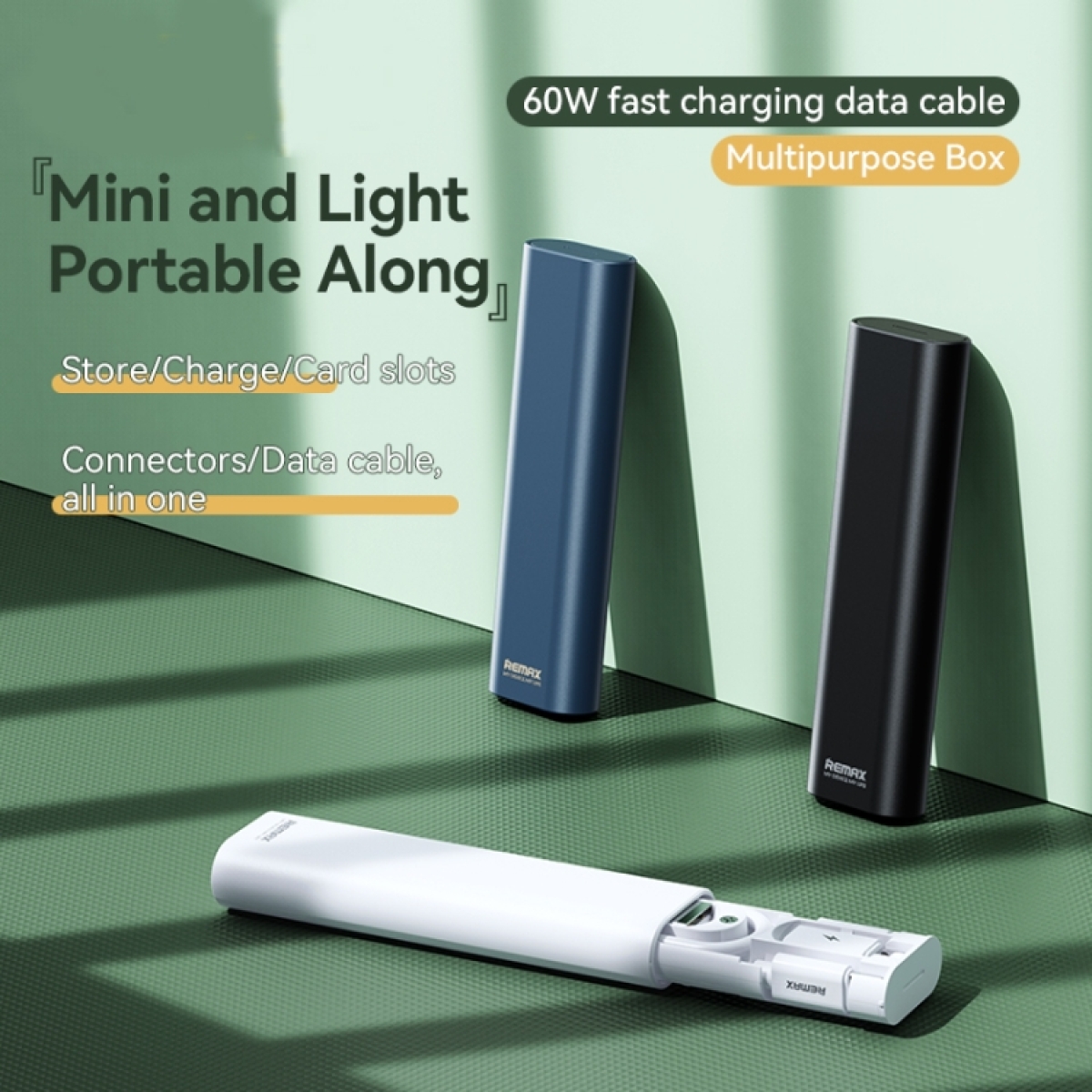 Σετ Καλωδίων Φόρτισης 4 σε 1 USB & Type-C έως 60W Remax RC-C011 - Image 8