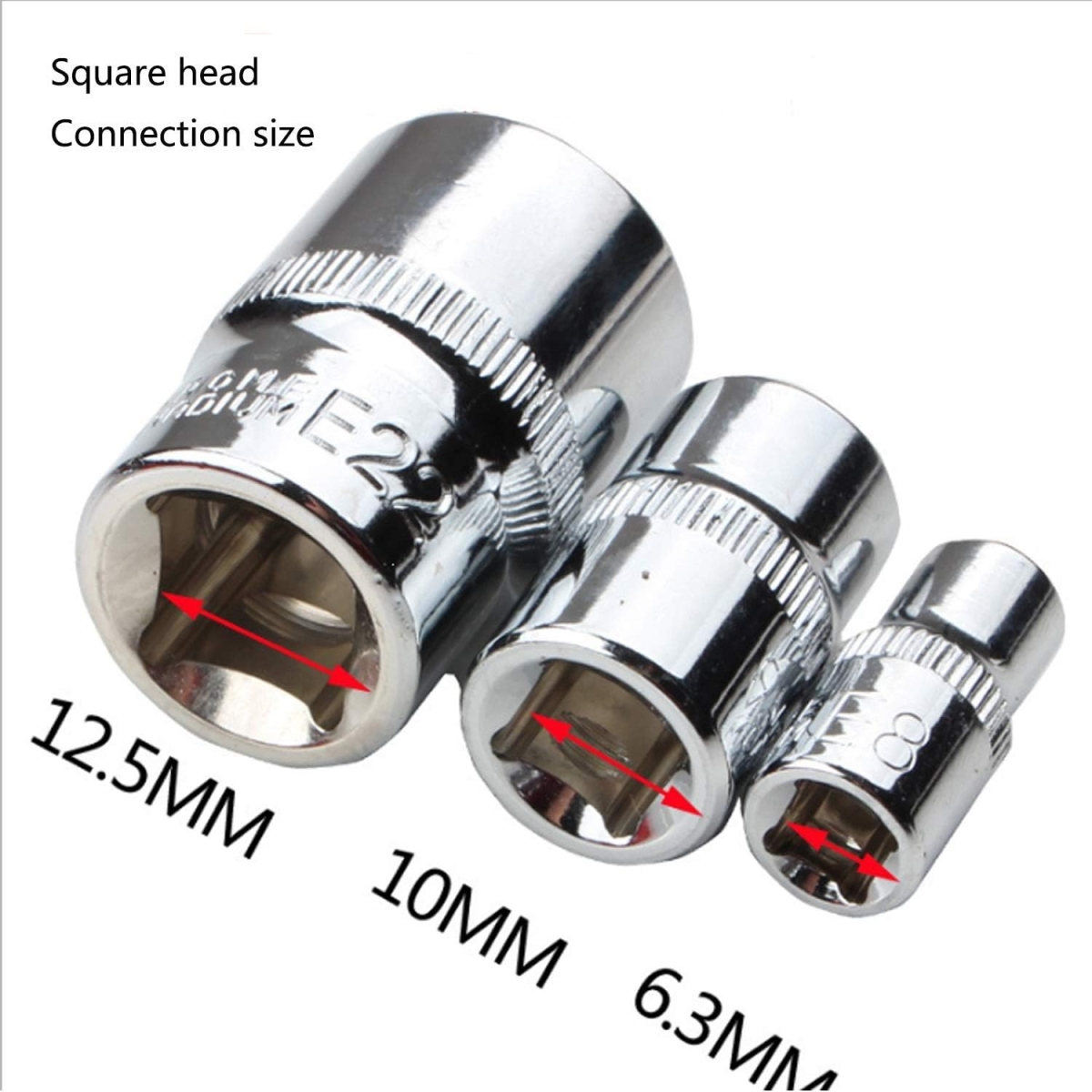 Σετ Καρυδάκια E-Torx E4-E24 1/4″, 3/8″ & 1/2″ 14 Τεμαχίων - Image 5