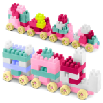 Σετ Κατασκευών με Τουβλάκια και Τρενάκια 240PCS 6678-52B - Image 2