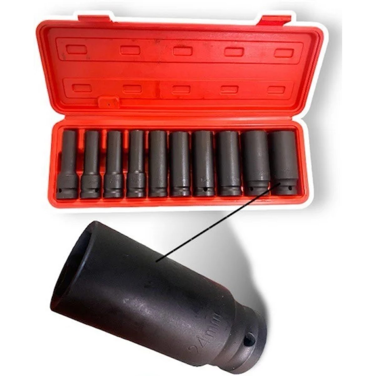 Σετ Κρουστικά Καρυδάκια1/2″ 13-26mm 10 Τεμαχίων - Image 3