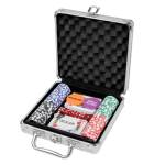 Σετ Poker 100 Τεμαχίων σε Αλουμινένια Βαλίτσα