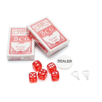 Σετ Poker 200 Τεμαχίων με Αλουμινένια Βαλίτσα, Μάρκες, Τράπουλες & Ζάρια - Image 4