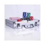 Σετ Poker 200 Τεμαχίων με Αλουμινένια Βαλίτσα, Μάρκες, Τράπουλες & Ζάρια - Image 8