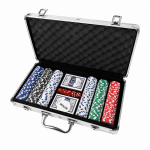 Σετ Poker 300 Μάρκες σε Μεταλλική Βαλίτσα Αλουμινίου