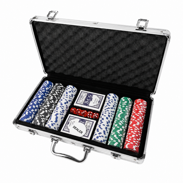 Σετ Poker 300 Μάρκες σε Μεταλλική Βαλίτσα Αλουμινίου