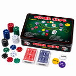 Σετ Πόκερ 300 Τεμαχίων Texas Hold’em με Βαλίτσα και Τσόχα
