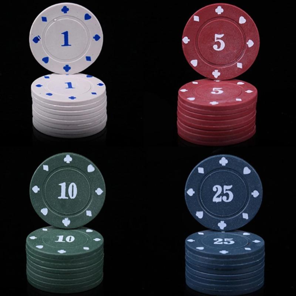 Σετ Πόκερ 300 Τεμαχίων Texas Hold’em με Βαλίτσα και Τσόχα - Image 5