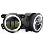 Σετ Προβολείς Ομίχλης LED 3.5" με Halo Ring W01571-4-0
