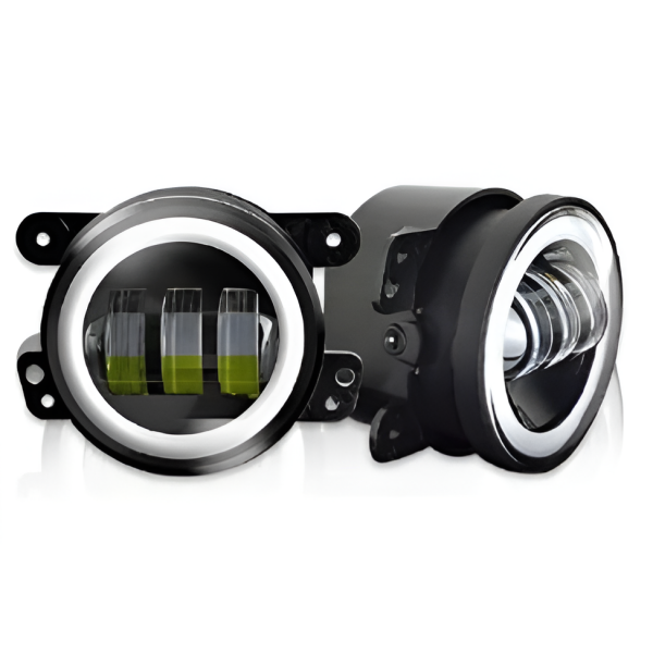 Σετ Προβολείς Ομίχλης LED 3.5" με Halo Ring W01571-4-0