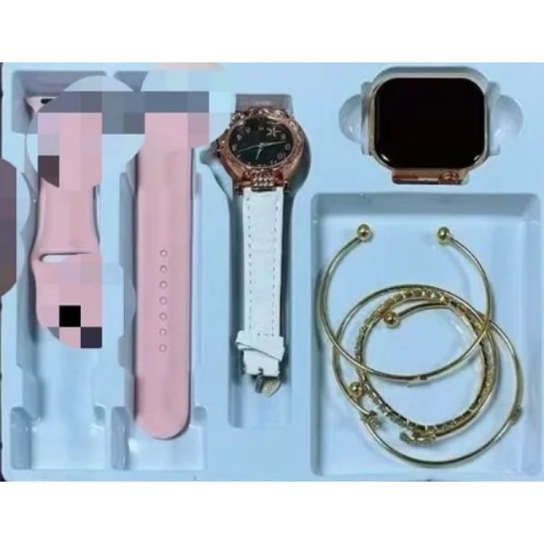 Smartwatch με Αναλογικό Ρολόι & Βραχιόλια Mi90 Mini