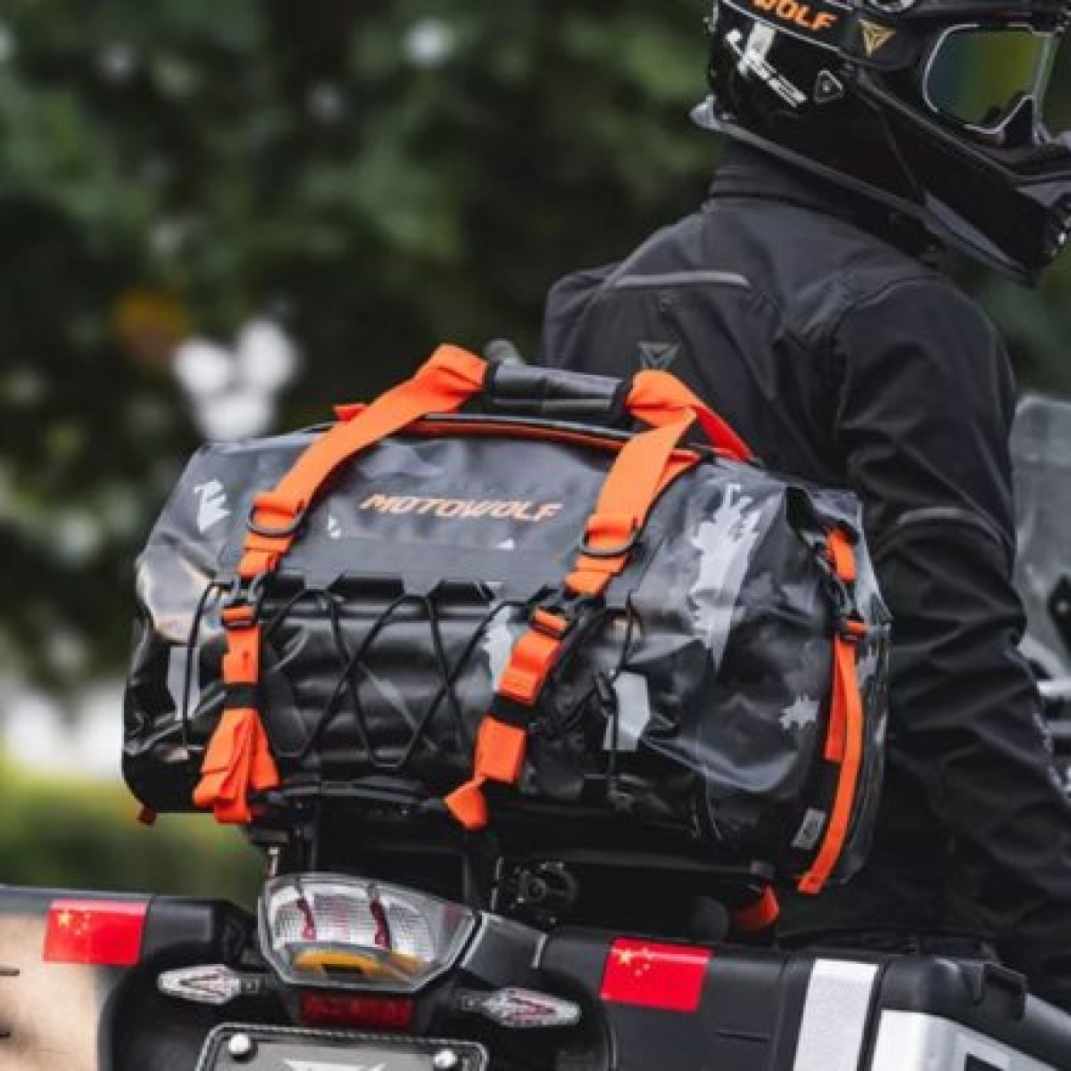 Στεγανός Σάκος 66L Ουράς Μοτοσυκλέτας Motowolf MB4 - Image 11