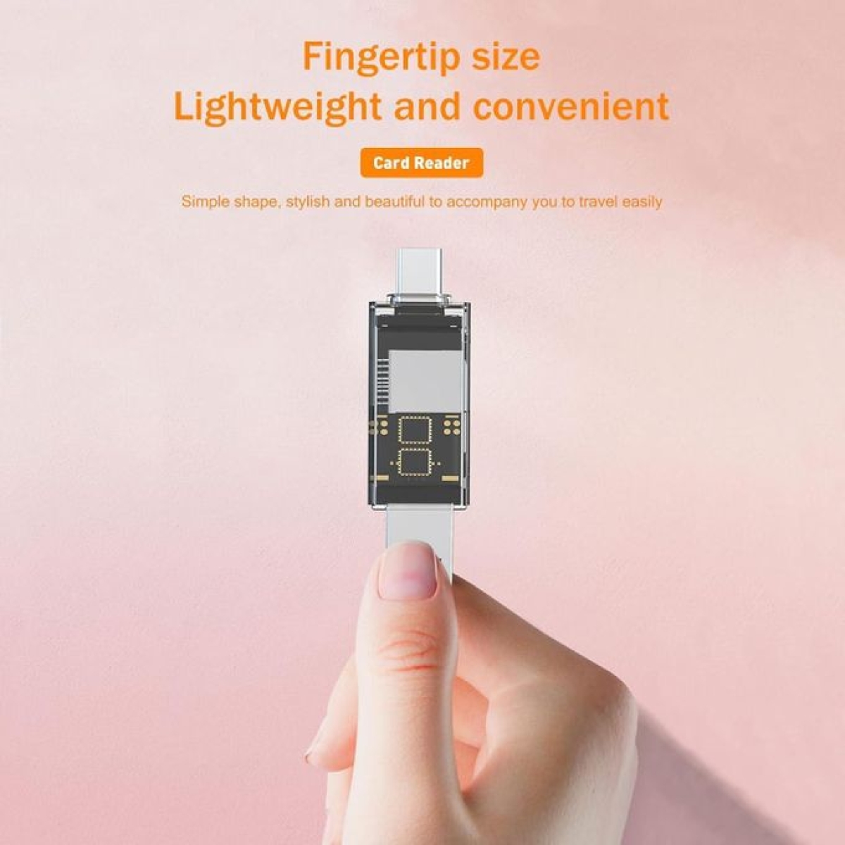 Συσκευή Ανάγνωσης Καρτών SD/TF MicroSD OTG 4 σε 1 USB, Type-C, Micro-USB & Lightning Go-Des GD-DK006 - Image 4
