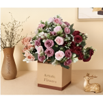 Τεχνητό Μπουκέτο με 21 Τριαντάφυλλα 45cm 87548
