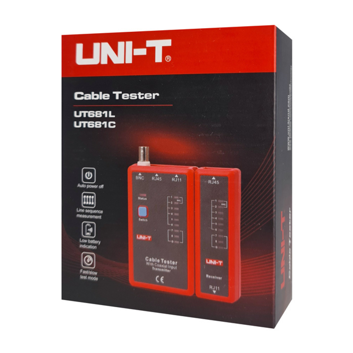 Tester Καλωδίων Δικτύου RJ45 RJ11 BNC UNI-T UT681C - Image 5