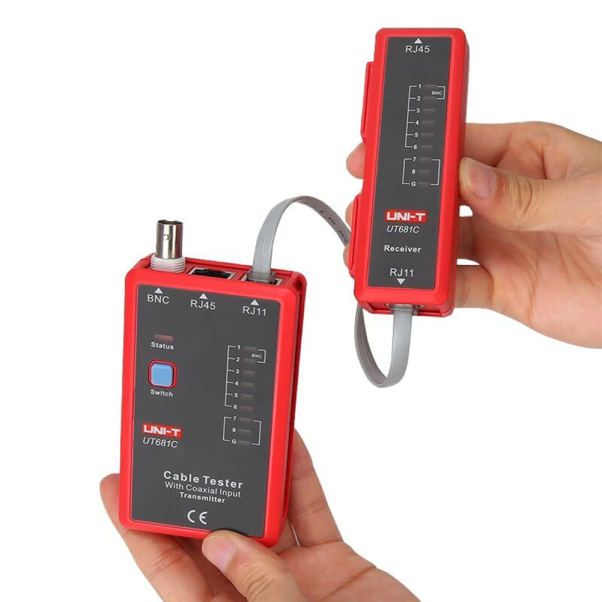 Tester Καλωδίων Δικτύου RJ45 RJ11 BNC UNI-T UT681C - Image 4