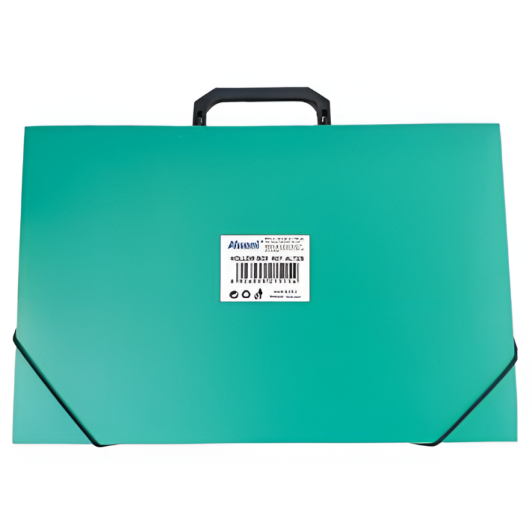 Θήκη Εγγράφων A4 με Χερούλι & Λάστιχο 37x25cm Alsuomi AL7392