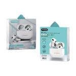 Treqa BT-A4 In-ear Bluetooth Handsfree Ακουστικά με Θήκη Φόρτισης Λευκά