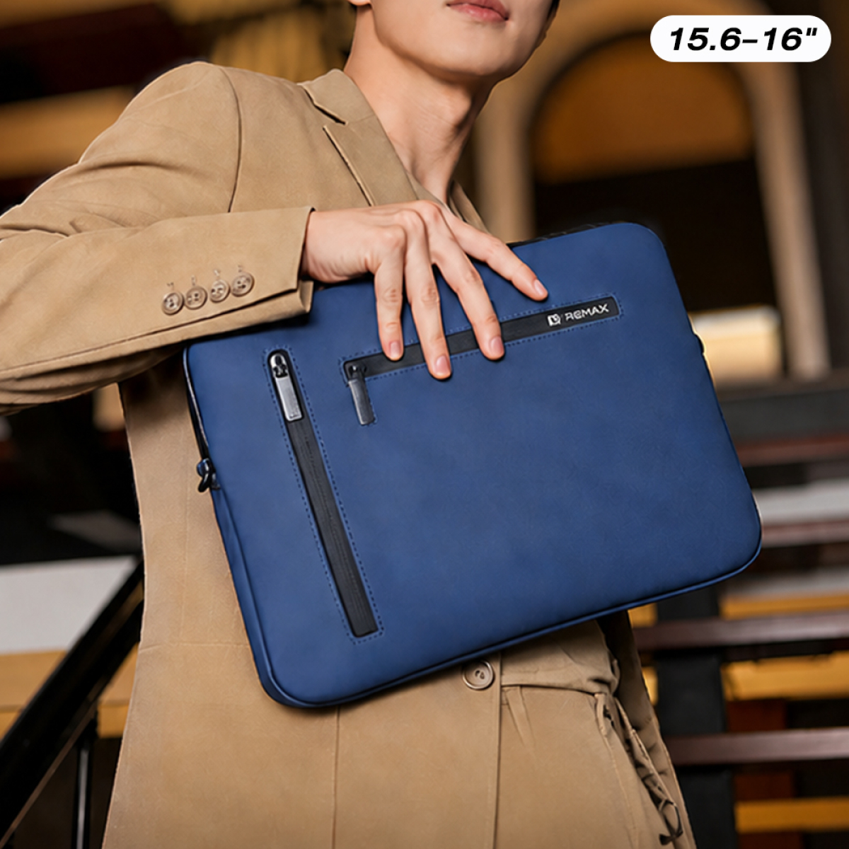 Τσάντα Laptop 15.6"-16" Αδιάβροχη με Ιμάντα Ώμου REMAX BAG-22 - Image 12