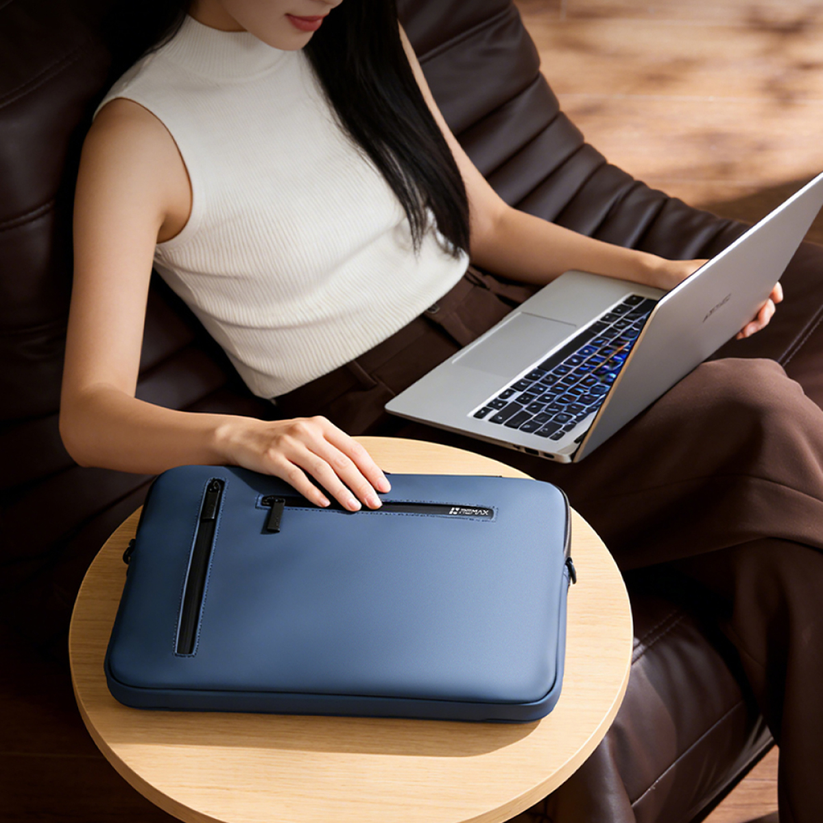 Τσάντα Laptop 15.6"-16" Αδιάβροχη με Ιμάντα Ώμου REMAX BAG-22 - Image 8