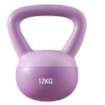 Βαράκι Γυμναστικής Kettlebell με Λαβή 12kg Mωβ 29647