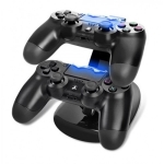 Βάση Φόρτισης Διπλή για Χειριστήρια PS4 iPlay HB-P4002B Μαύρη