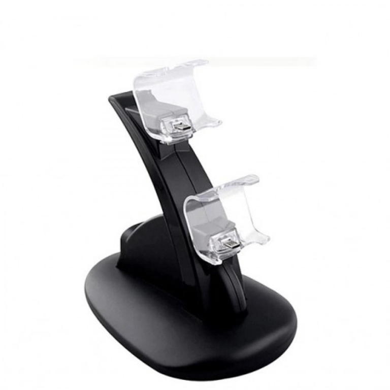 Βάση Φόρτισης Διπλή για Χειριστήρια PS4 iPlay HB-P4002B Μαύρη