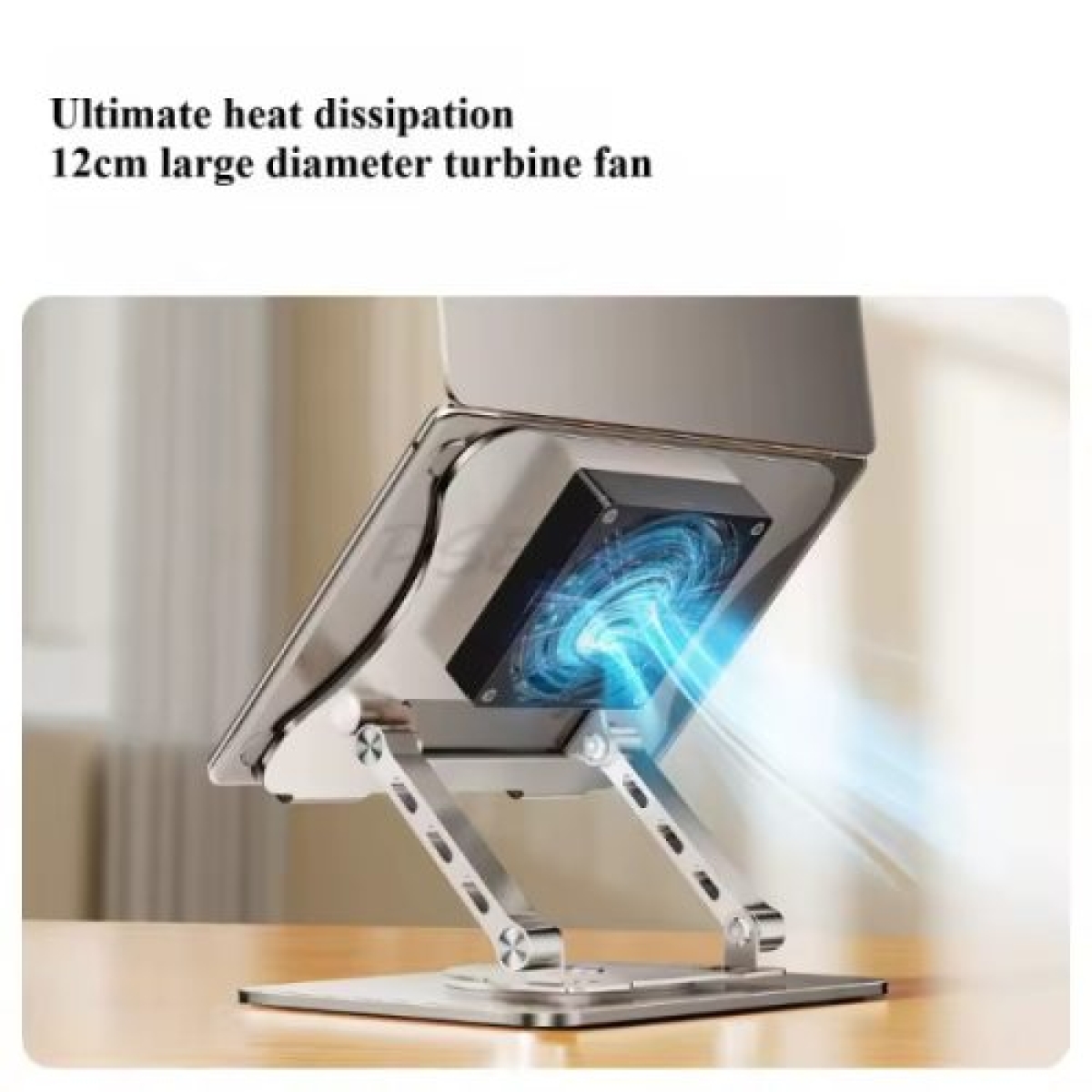 Βάση Laptop με Ανεμιστήρα USB Ρυθμιζόμενη για 11″-17″ J41 - Image 3