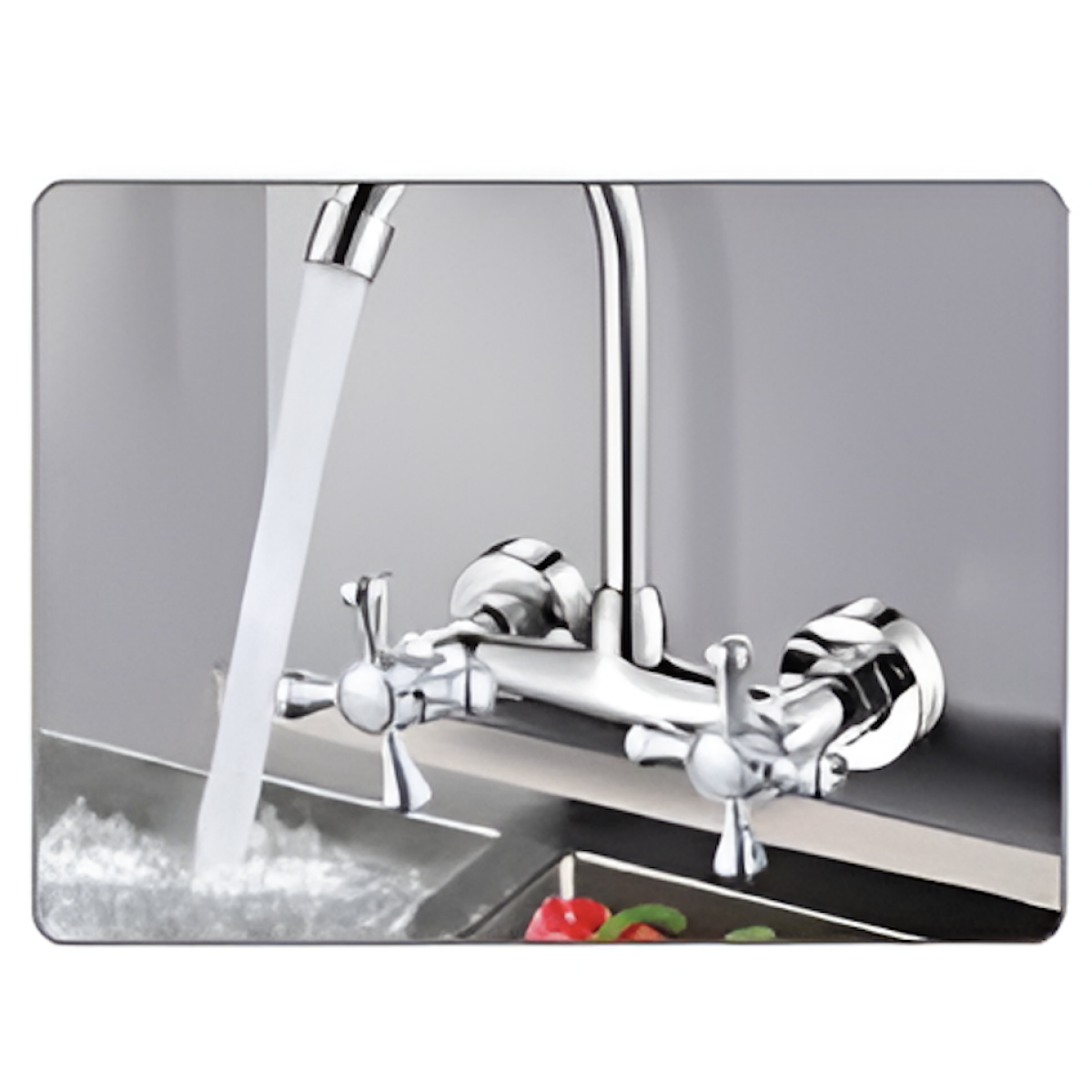 Βρύση Νεροχύτη Επιτοίχια Kmt Style 3283693 - Image 2