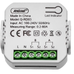 WiFi Μετρητής Κατανάλωσης Ρεύματος 80A με Smart Life & Tuya Andowl Q-RD03