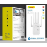 WiFi Repeater 900Mbps με 6 Κεραίες Andowl W08 - Image 2