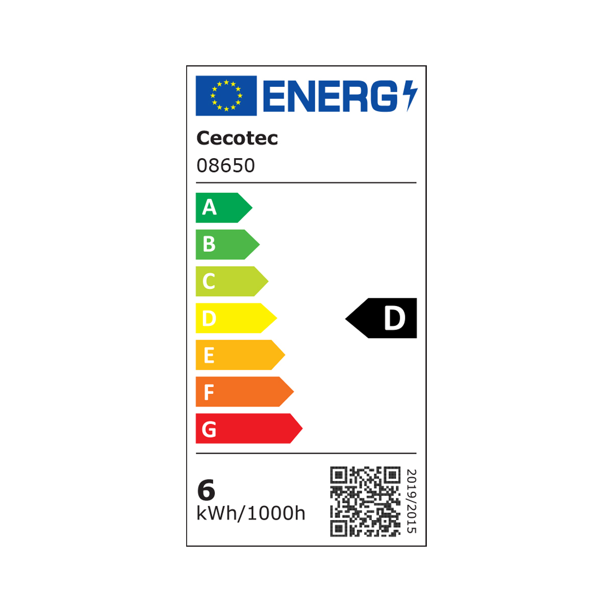 CECOTEC - ENERGYSILENCE LAMPAERO 670 FLOWLIGHT 08650 - Μαύρο - Image 4