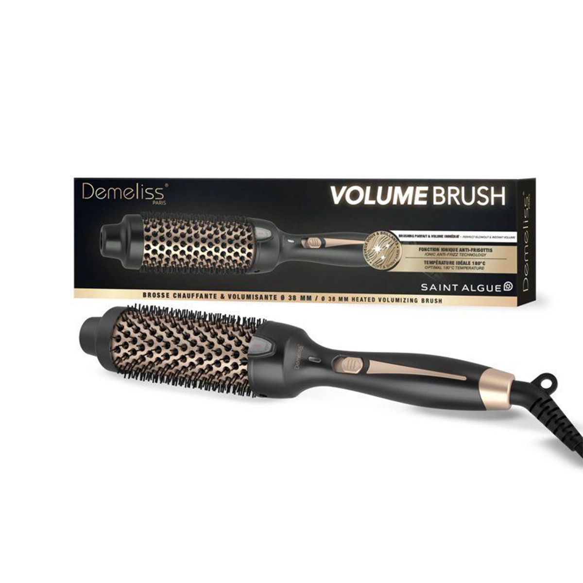 DEMELISS - VOLUME BRUSH - Μαύρο - Image 2