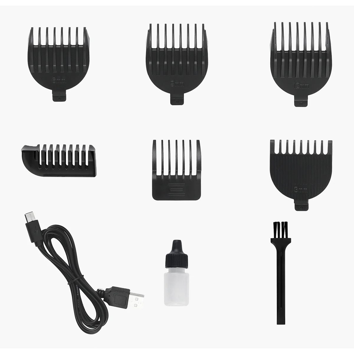 J.L.DAVID - ULTIMATE GROOMING KIT 6-IN-1 - Γκρι - Image 5