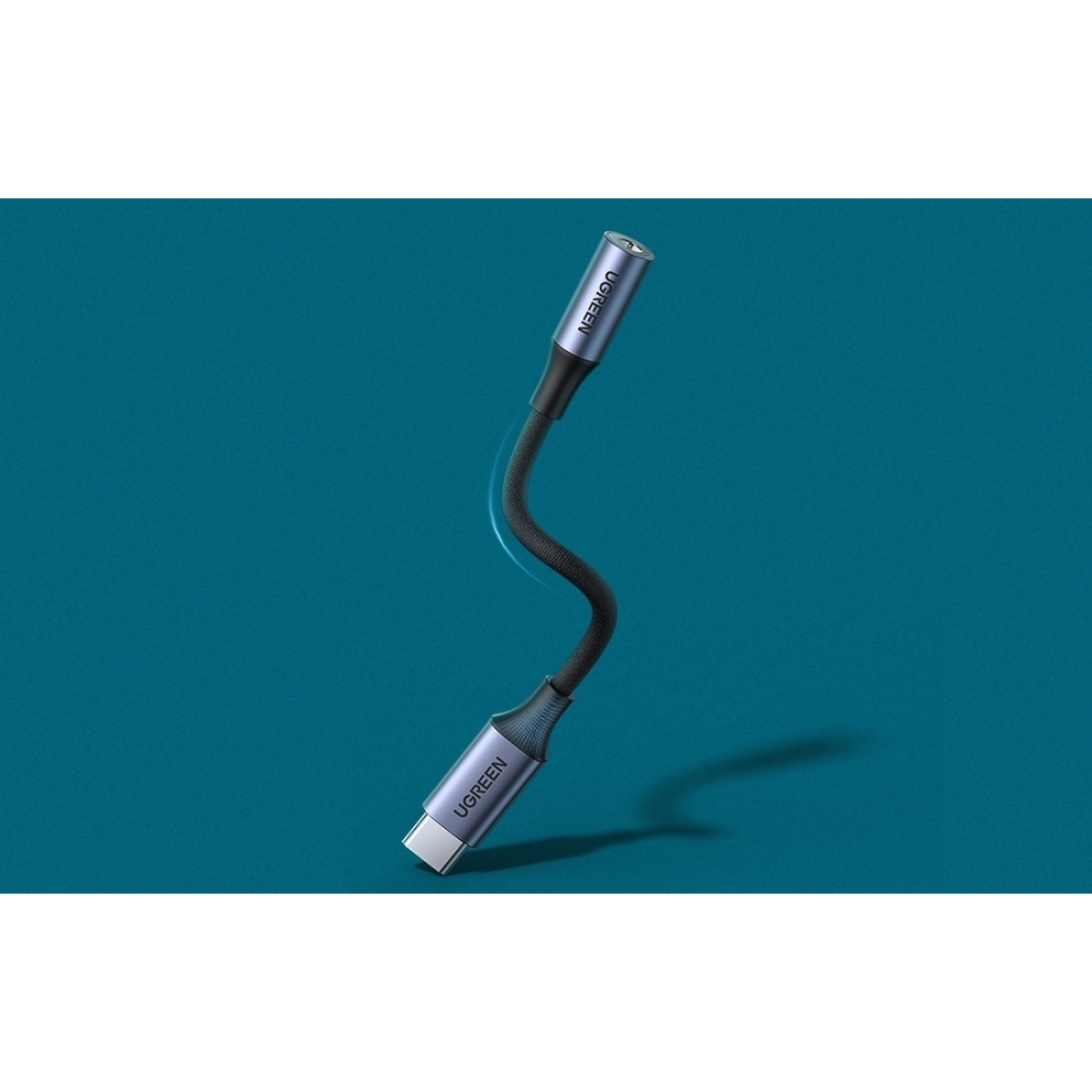 Ugreen Μετατροπέας USB-C male σε 3.5mm female Γκρι 80154 - Image 2