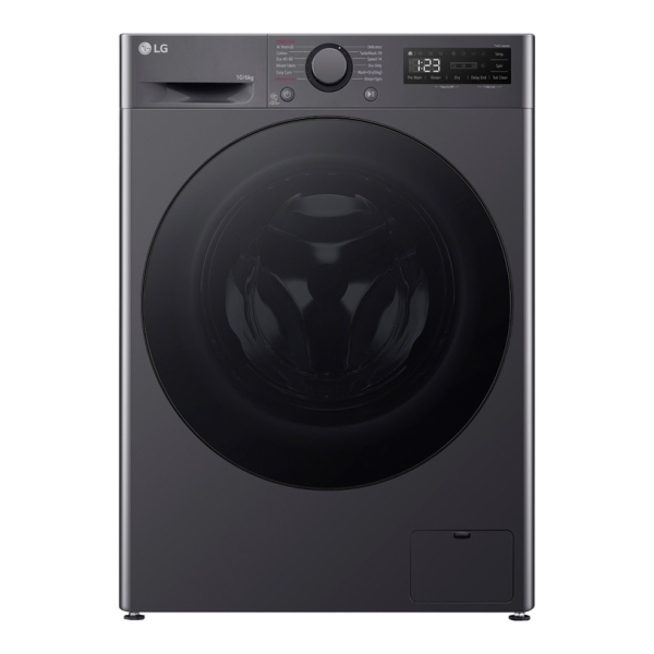 LG Πλυντήριο-Στεγνωτήριο Ρούχων 10kg/6kg Ατμού 1400 Στροφές F4DR510S2M