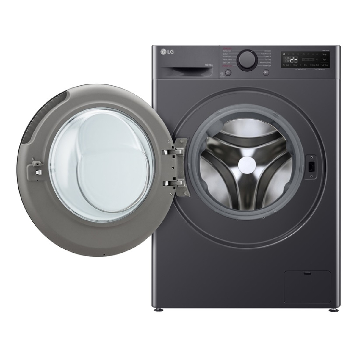 LG Πλυντήριο-Στεγνωτήριο Ρούχων 10kg/6kg Ατμού 1400 Στροφές F4DR510S2M - Image 4