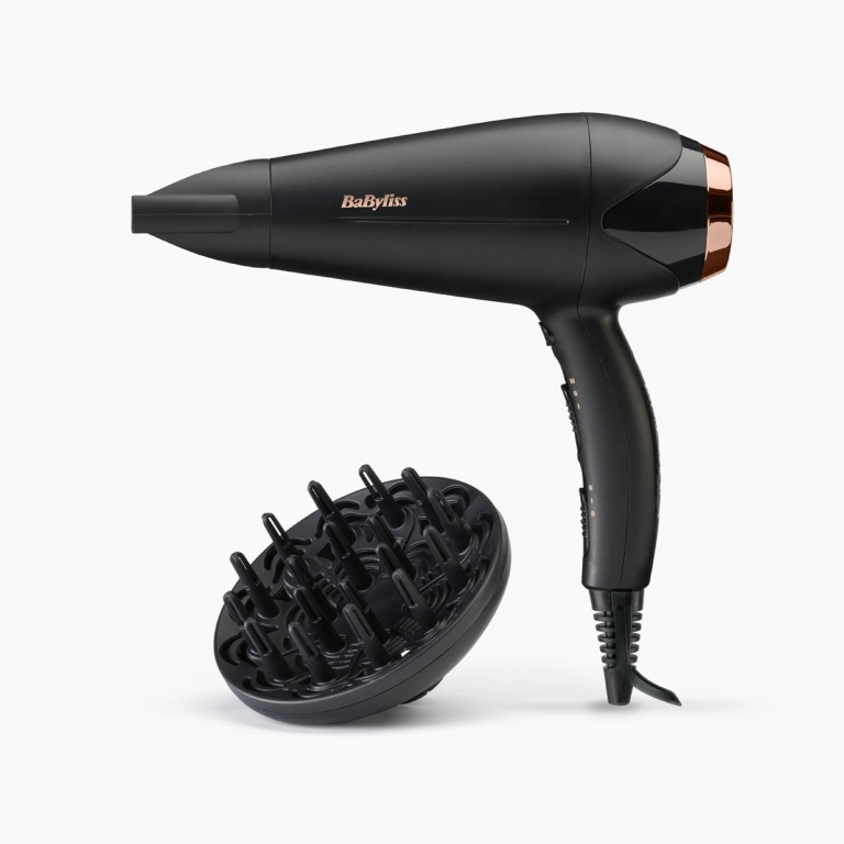 Babyliss Turbo Shine Πιστολάκι Μαλλιών 2200W Μαύρο D570DE
