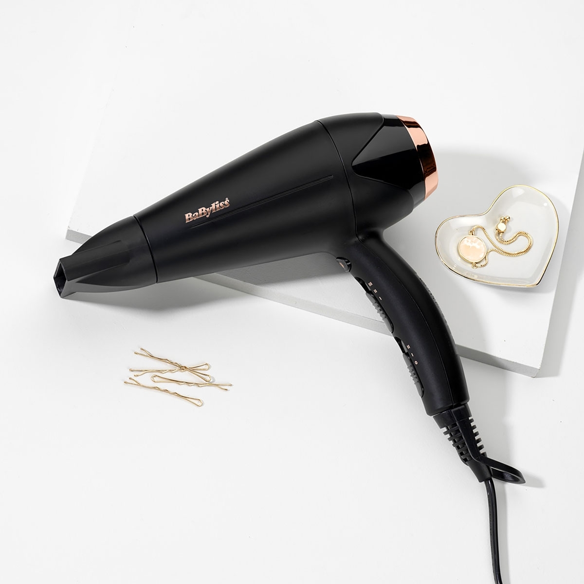 Babyliss Turbo Shine Πιστολάκι Μαλλιών 2200W Μαύρο D570DE - Image 2