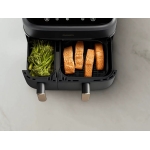 Philips Air Fryer με Διπλό Αποσπώμενο Κάδο 9lt Μαύρο NA352/00 - Image 3