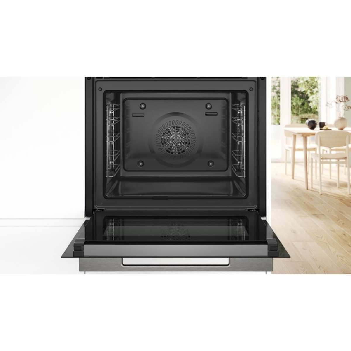Bosch Σειρά 8 Φούρνος άνω Πάγκου 71lt Π59.4εκ. Μαύρος HBG7741B1 - Image 4